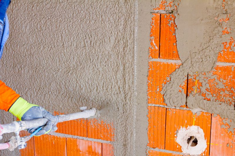 Applying Brick Stain