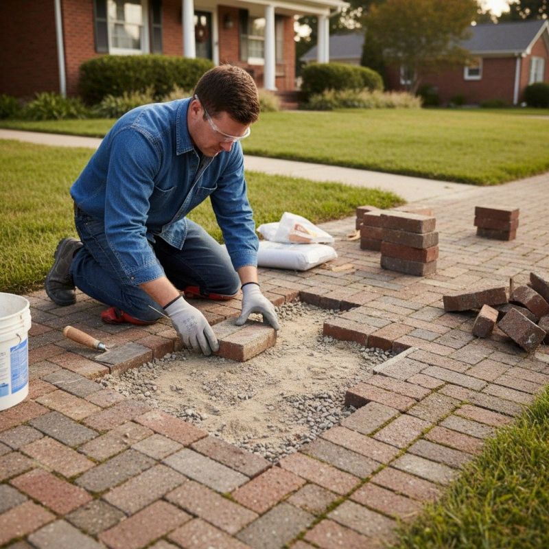 Brick Staining