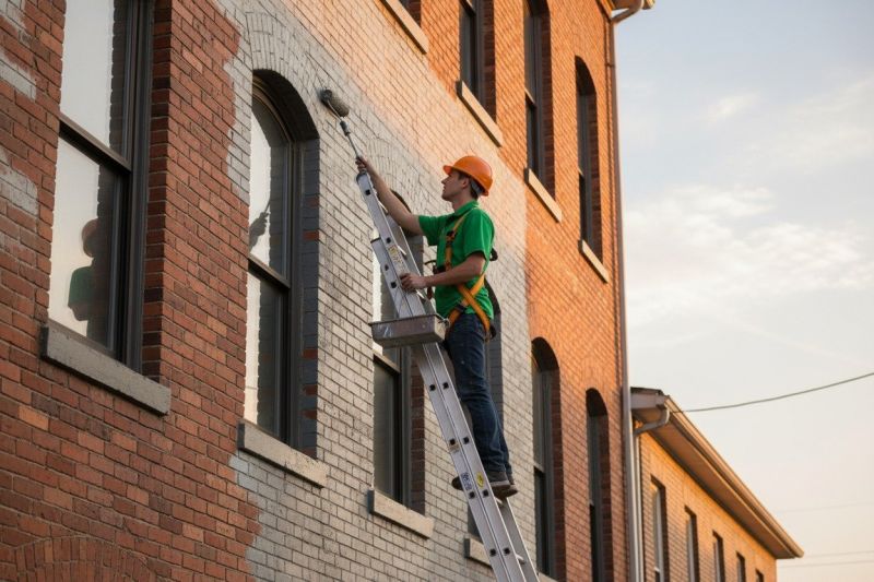 Exterior Brick Staining in Arvada, CO
